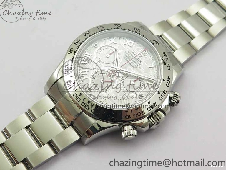 MiroTime 0504 ZeroBulk Daytona 116509 ‘Meteorite’ Noob 1:1 Best Edition 904L SS Case and Bracelet SA4130 V 2608